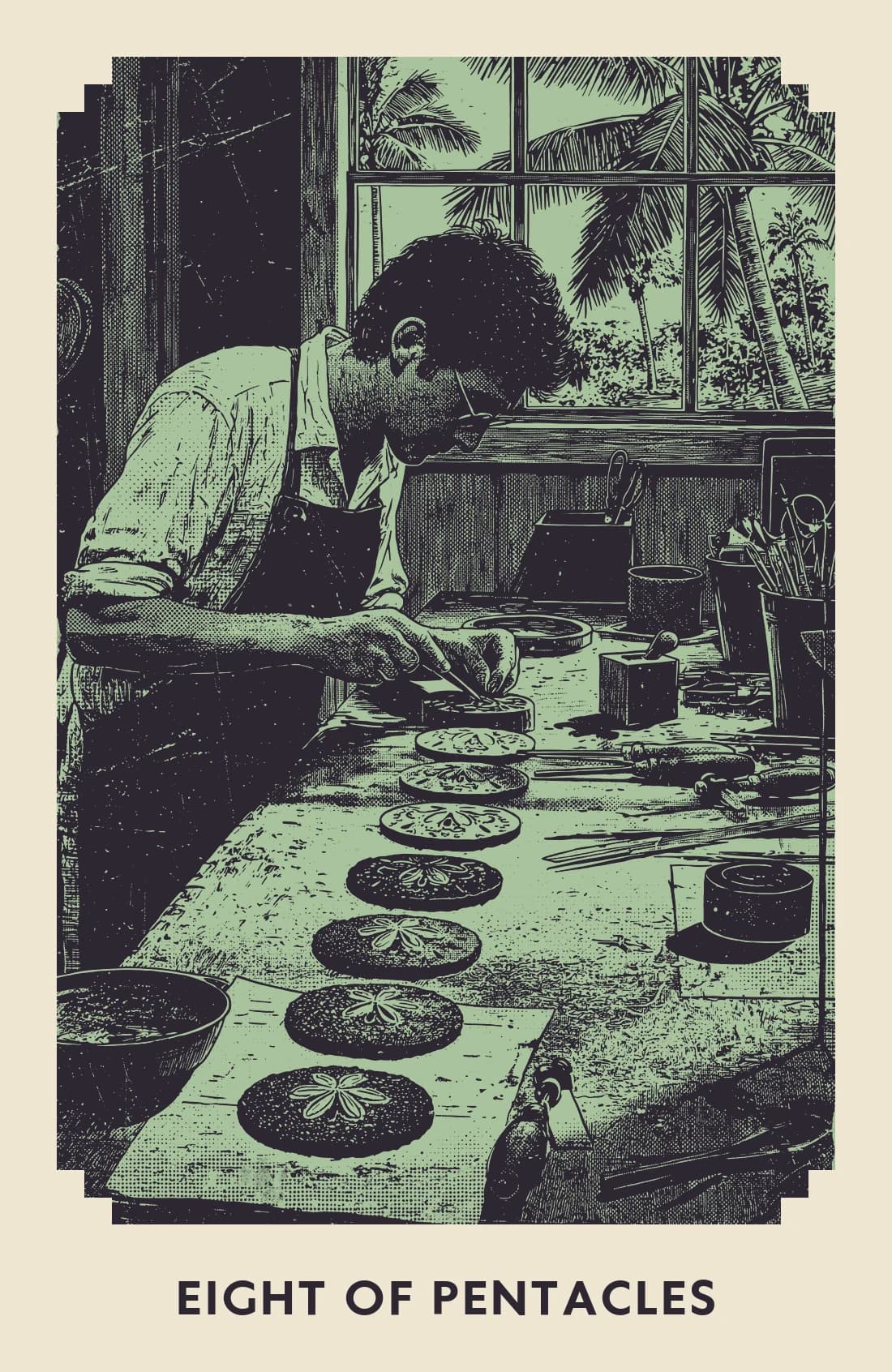 Eight of Pentacles