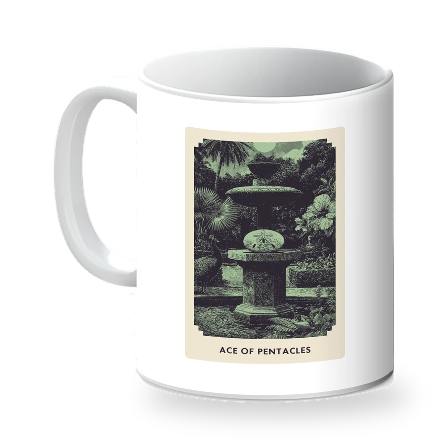 Ace of Pentacles mug