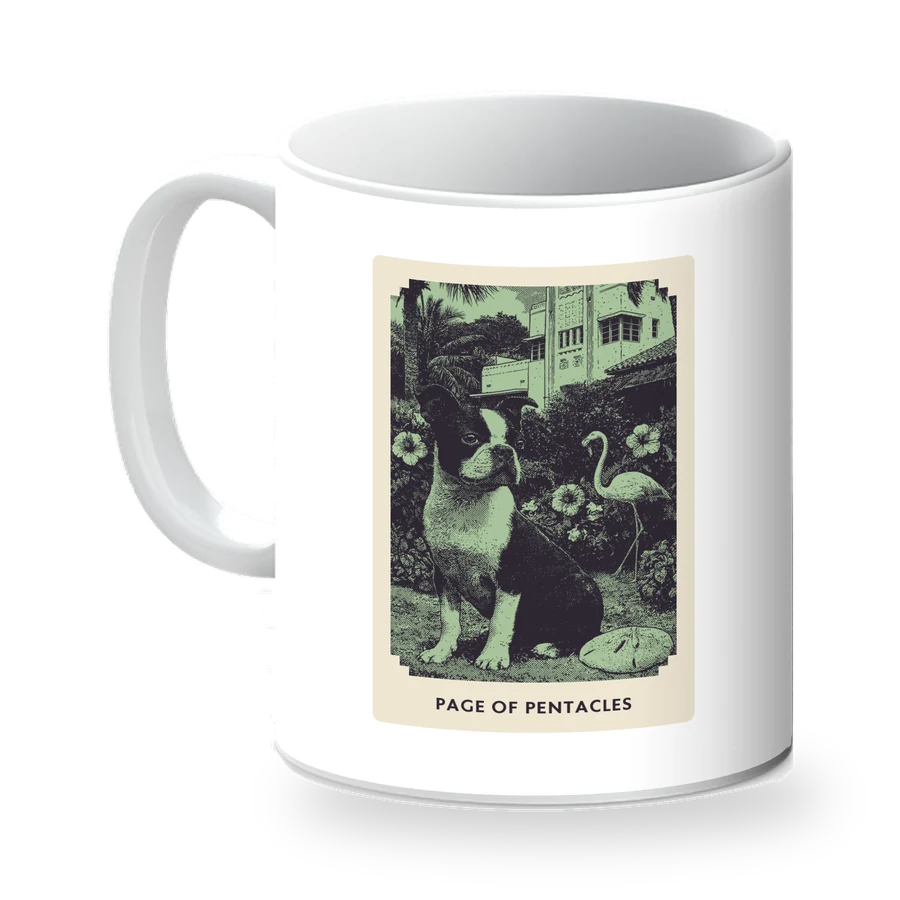Page of Pentacles mug
