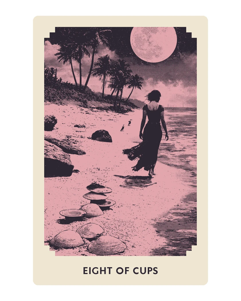 Eight of Cups print